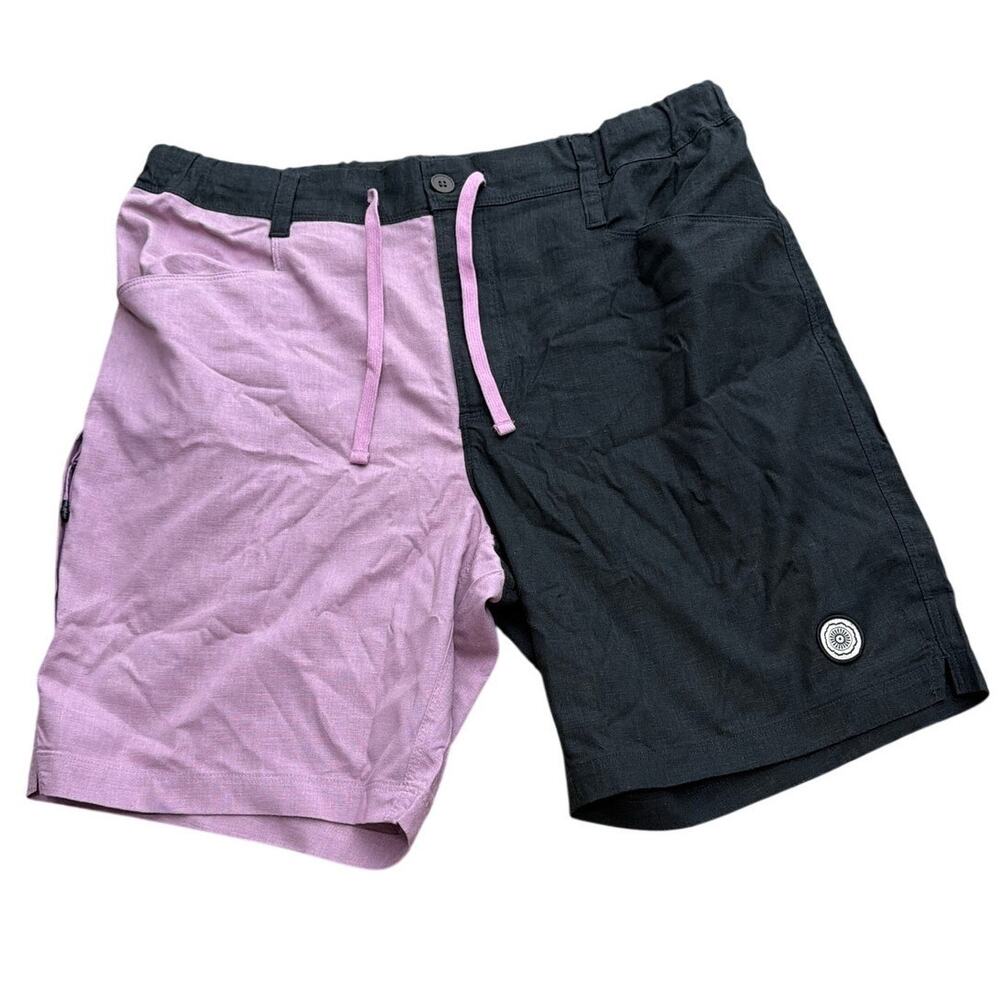 Astral Kinisi Hemp Shorts Mens Size Medium Valerian Black New